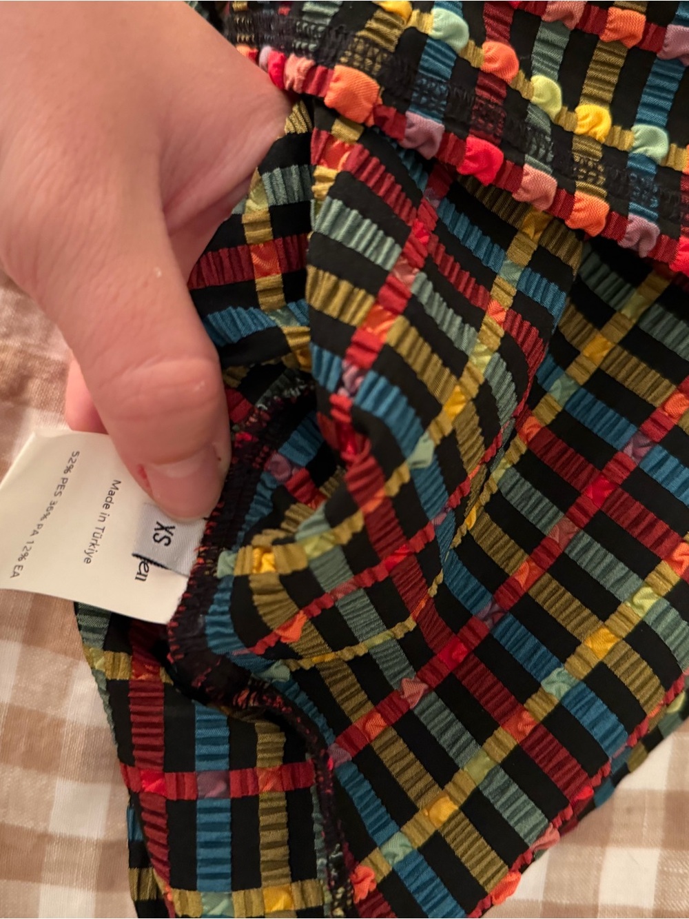 Peachy Den patterned tank top - Picture 3 of 3